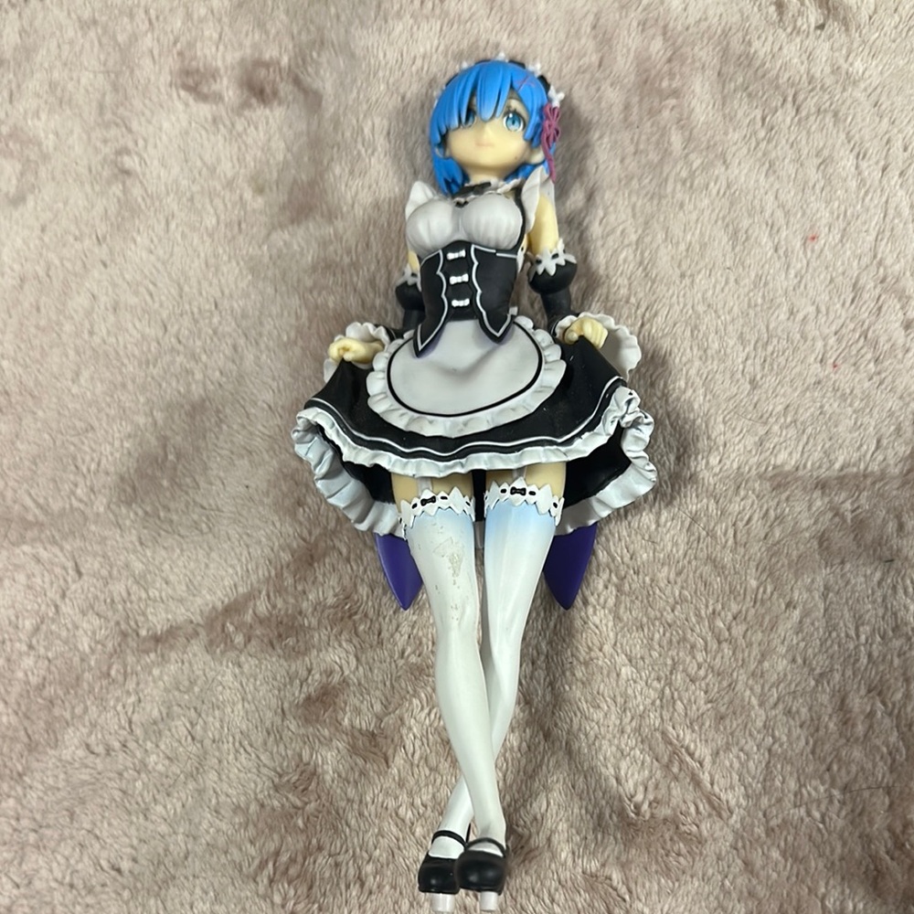Sega Re:Zero Starting Life in Another World: Rem “curtsey" Pre-owned no stand